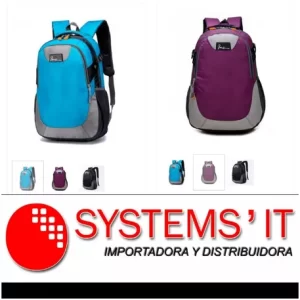 Mochila Ins Acolchada Para Laptop De 14 A 15.6 Pulgadas