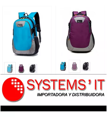 Mochila Ins Acolchada Para Laptop De 14 A 15.6 Pulgadas