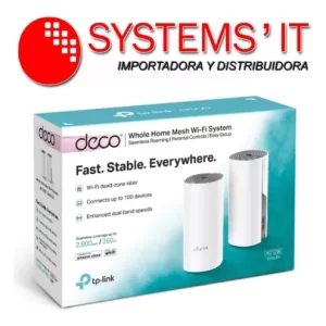 Sistema Repetidor De Wi-fi Deco E4 (pack 2) Mesh Ac1200