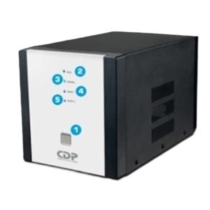 Regulador Automático de Voltajes con Supresión de Picos CDP R-AVR3008 3000VA-2400W-Entrada-Salida 110Vac-8 nema 5-15R