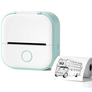 Impresora portátil inalámbrica, no requiere tinta, imprime fotos al instante, dibujos, etiquetas