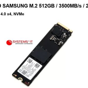 Disco Duro Sólido SSD M.2 NVME 512 GB 2280 GEN 4 X 4 SAMSUNG