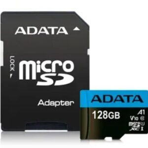MICRO-SDHC ADATA 128GB WITH ADAPTER UHS-I CLASS 10
