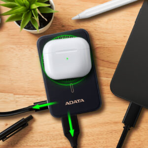 Banco de Energía Magnético R100 de 10.000 mAh, marca ADATA